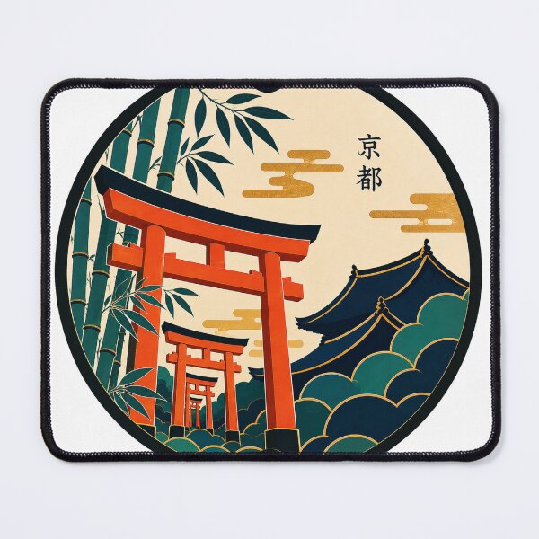 Item preview, Kyoto Japanese Manhole Cover Art designed and sold by WAYNORI.