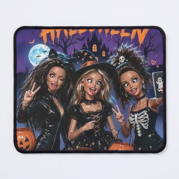 Item preview, Spooky Besties Halloween Dolls Funny Selfie Meme designed and sold by Devilians92.