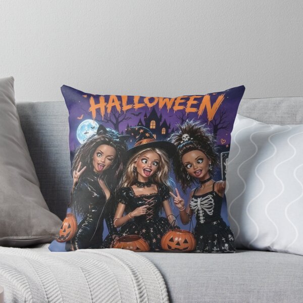 Item preview, Spooky Besties Halloween Dolls Funny Selfie Meme designed and sold by Devilians92.