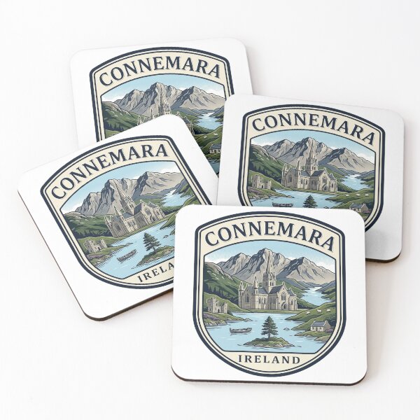 Item preview, Connemara Ireland Vintage Travel Badge Kylemore Abbey designed and sold by k3rstman1.