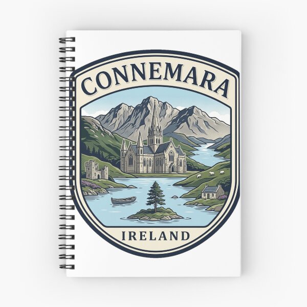 Item preview, Connemara Ireland Vintage Travel Badge Kylemore Abbey designed and sold by k3rstman1.