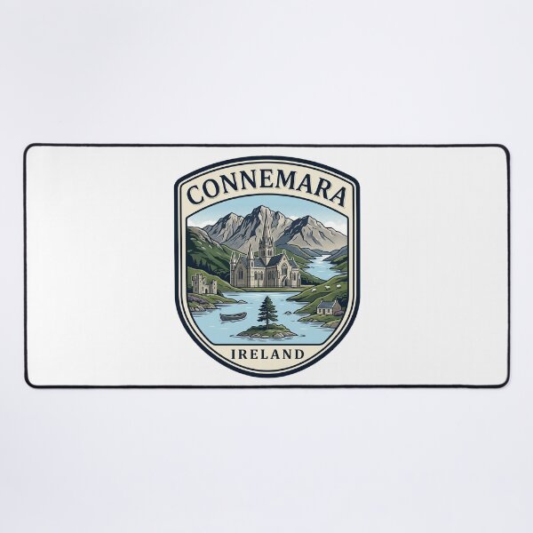 Item preview, Connemara Ireland Vintage Travel Badge Kylemore Abbey designed and sold by k3rstman1.