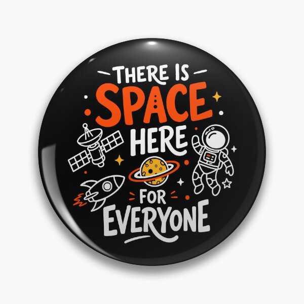 Item preview, There Is Space Here For Everyone designed and sold by Rucrative5698.