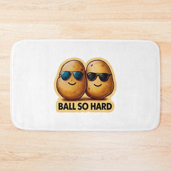 Item preview, Funny Potato Friends Ball So Hard - Cool Cartoon Veggie Design designed and sold by Garmaramas.