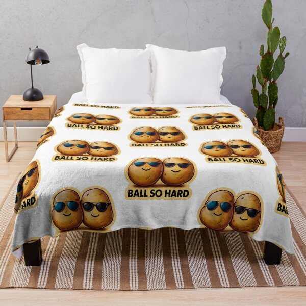 Item preview, Funny Potato Friends Ball So Hard - Cool Cartoon Veggie Design designed and sold by Garmaramas.