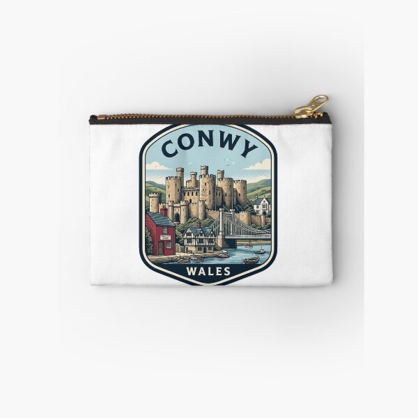 Item preview, Conwy Wales Castle Vintage Travel Badge designed and sold by k3rstman1.