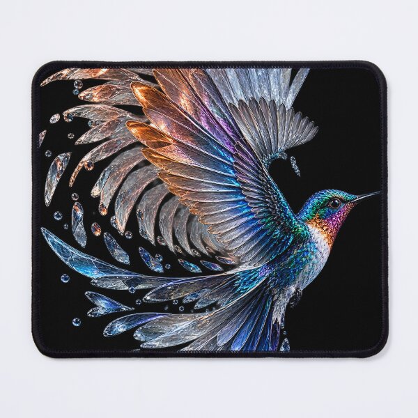 Item preview, Chromatic Flight | Liquid Hummingbird designed and sold by rigelcreation.