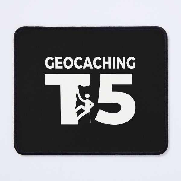 Item preview, Geocaching T5 Climbing Silhouette Graphic designed and sold by hgmbkptkw.