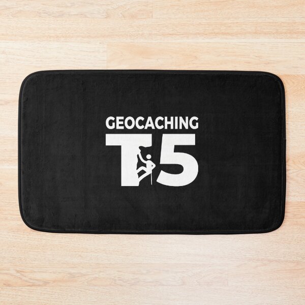 Item preview, Geocaching T5 Climbing Silhouette Graphic designed and sold by hgmbkptkw.