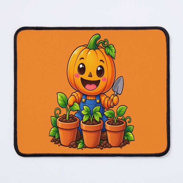 Item preview, Cute Pumpkin Gardener designed and sold by Hari Arts.