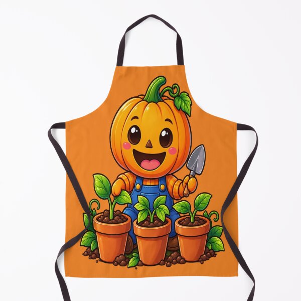 Item preview, Cute Pumpkin Gardener designed and sold by Hari Arts.