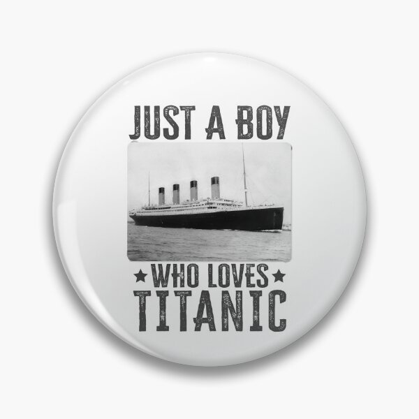Item preview, Titanic Boy Loves Titanic Boys Titanic for Boys Kids Youth designed and sold by farhanhafeez.