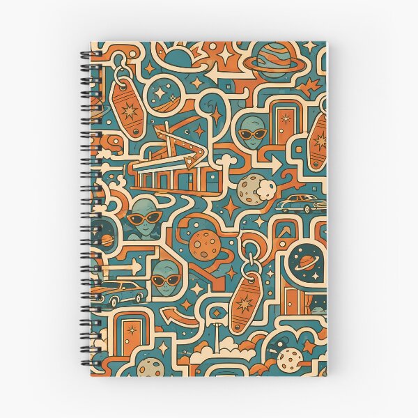Item preview, Retro Space Motel (Tourism x Doodle) designed and sold by Thai Vibe Studio.