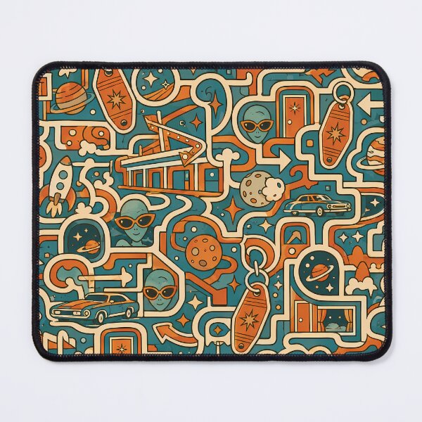 Item preview, Retro Space Motel (Tourism x Doodle) designed and sold by Thai Vibe Studio.