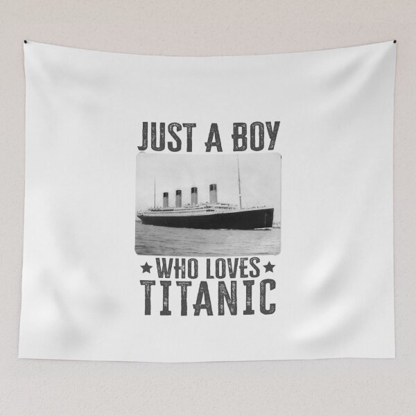 Item preview, Titanic Boy Loves Titanic Boys Titanic for Boys Kids Youth designed and sold by farhanhafeez.