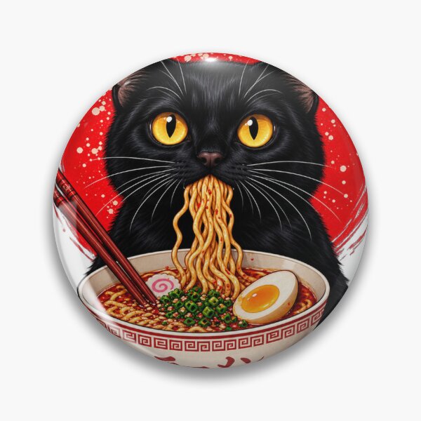 Item preview, Black Cat Ramen Chopsticks designed and sold by EgoSovereign.