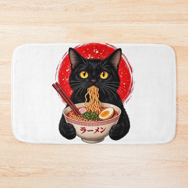 Item preview, Black Cat Ramen Chopsticks designed and sold by EgoSovereign.