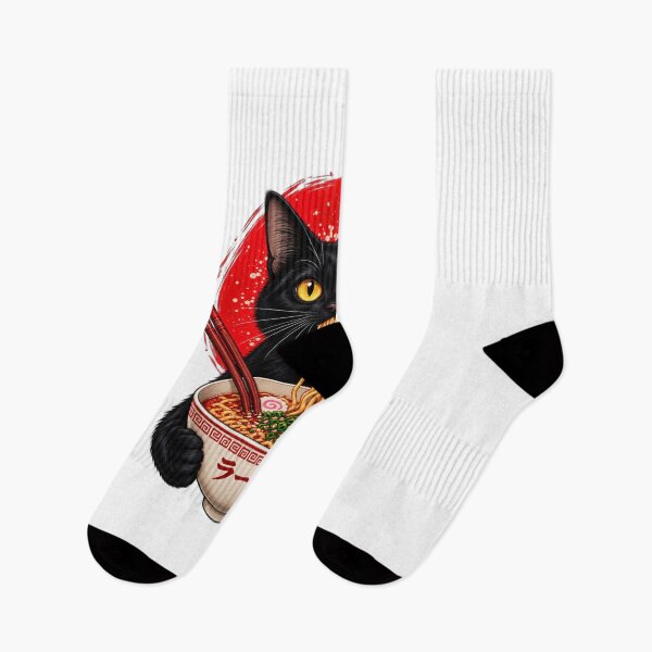 Item preview, Black Cat Ramen Chopsticks designed and sold by EgoSovereign.
