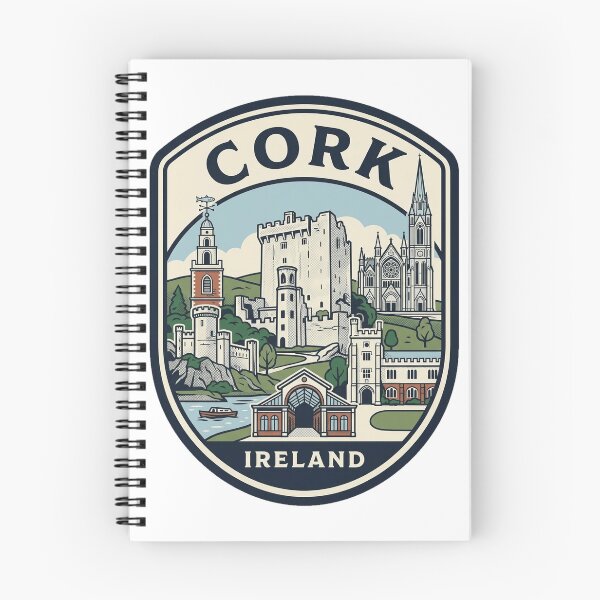 Item preview, Cork Ireland Vintage Travel Landmark Badge designed and sold by k3rstman1.