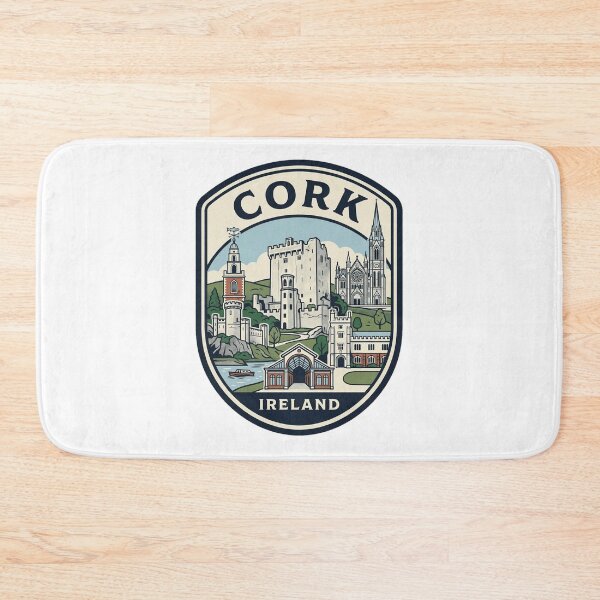 Item preview, Cork Ireland Vintage Travel Landmark Badge designed and sold by k3rstman1.