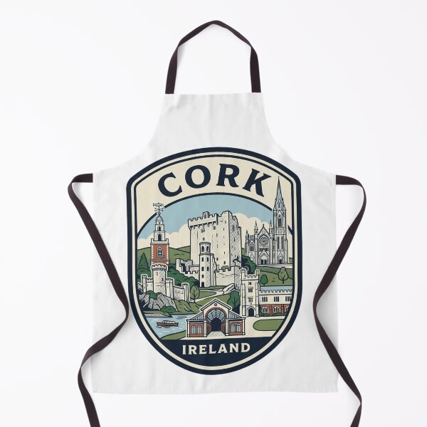 Item preview, Cork Ireland Vintage Travel Landmark Badge designed and sold by k3rstman1.