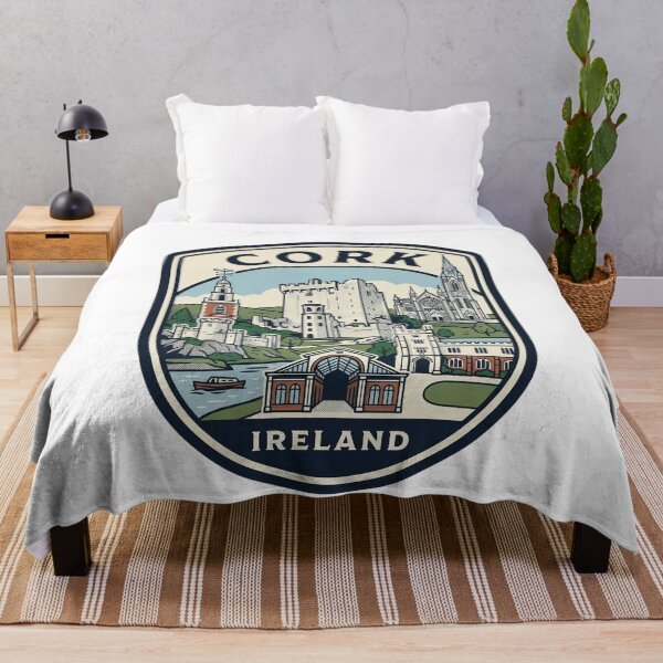 Item preview, Cork Ireland Vintage Travel Landmark Badge designed and sold by k3rstman1.