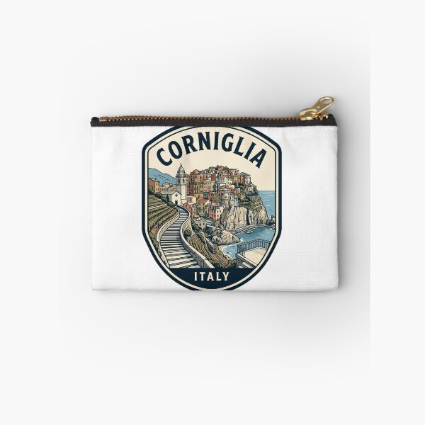 Item preview, Corniglia Cinque Terre Italy Vintage Travel Badge designed and sold by k3rstman1.