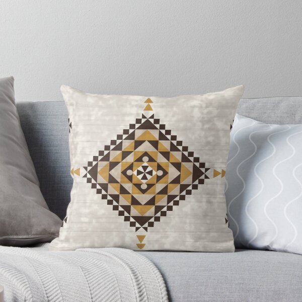 Item preview, Earthy Desert Southwestern Navajo Geometric Area Rug designed and sold by Momoko-Hikaru.