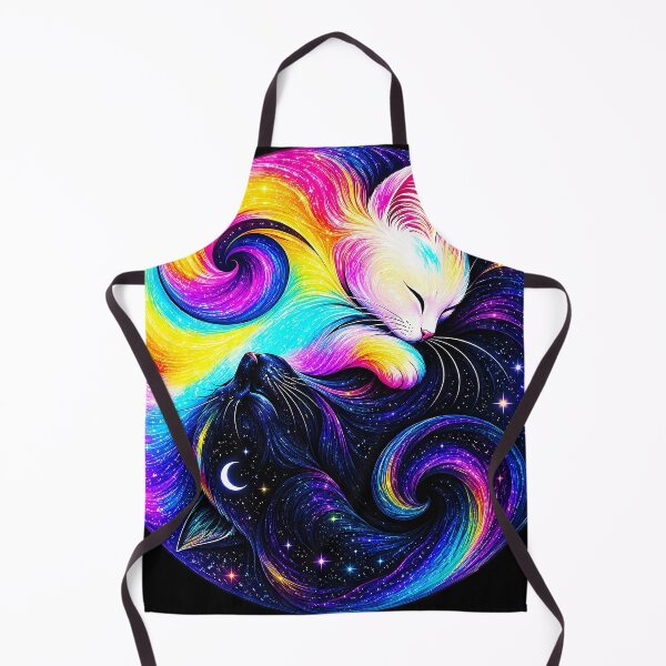 Item preview, ⚖️ PURRFECTLY BALANCED COLLECTION ⚖️ - RAINBOW & MIDNIGHT CATS v1 designed and sold by WheelieGdArt.
