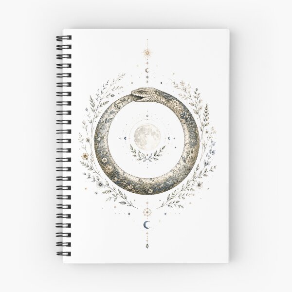Item preview, Botanical Ouroboros - Cycle of the Moon designed and sold by Shadow Sprite Art.