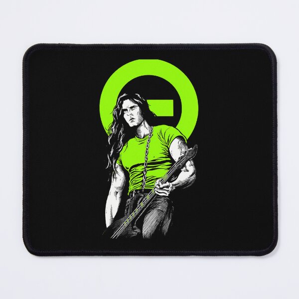 Item preview, Long Hair Bassist In Green Standing designed and sold by Bidobad01.