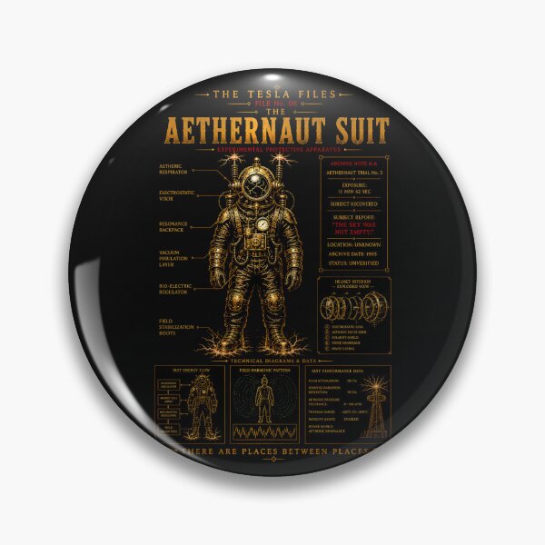 Item preview, The Tesla Files No. 06 — The Aethernaut Suit designed and sold by Sanctum Icons.
