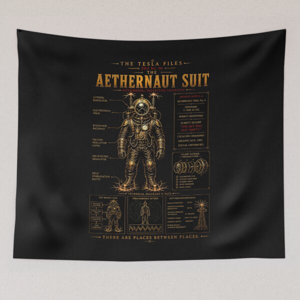 Item preview, The Tesla Files No. 06 — The Aethernaut Suit designed and sold by Sanctum Icons.