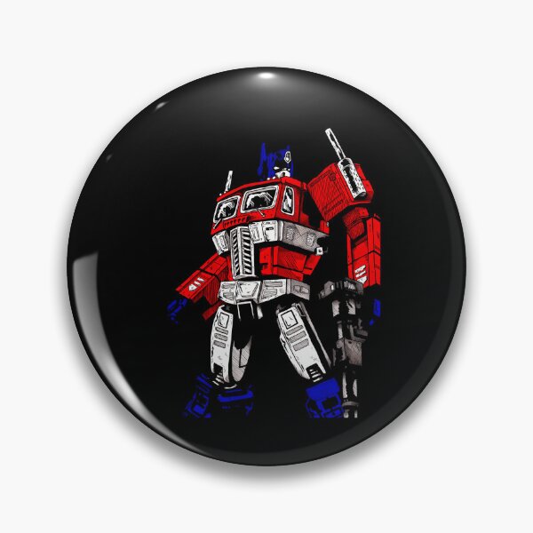 Item preview, Red And Blue Robot Leader Standing In Dark designed and sold by Bidobad01.
