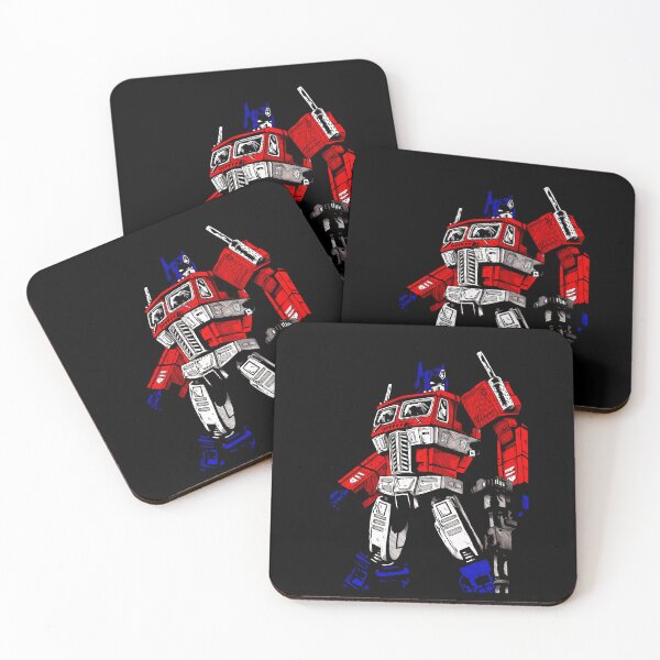Item preview, Red And Blue Robot Leader Standing In Dark designed and sold by Bidobad01.