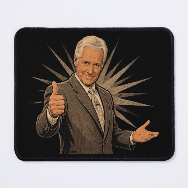 Item preview, Alex Trebek Retro Classic designed and sold by Clayborn1Carrie.
