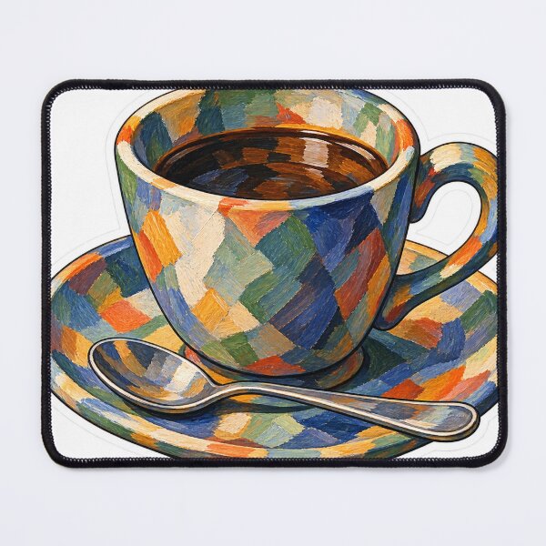 Item preview, Cézanne Inspired Coffee Cup – Post-Impressionist Art designed and sold by ChicClicker.