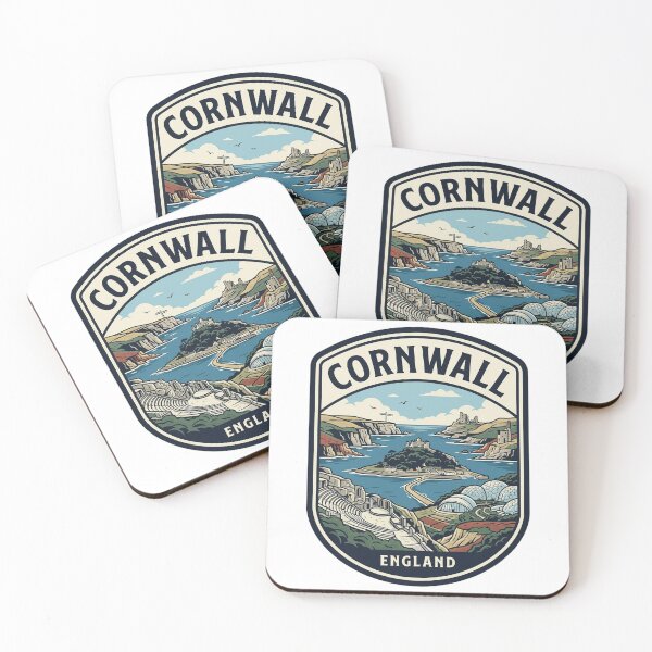 Item preview, Cornwall England Vintage Travel Badge designed and sold by k3rstman1.