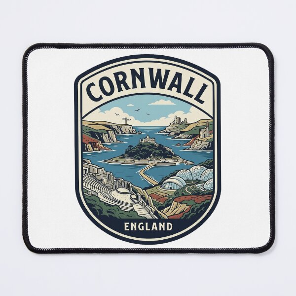 Item preview, Cornwall England Vintage Travel Badge designed and sold by k3rstman1.