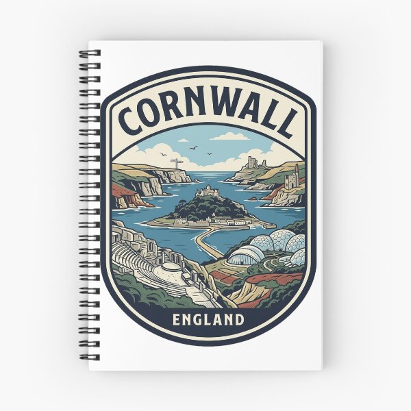 Item preview, Cornwall England Vintage Travel Badge designed and sold by k3rstman1.