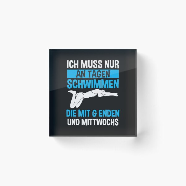 Item preview, German Swimming Humor Design designed and sold by mppjtungo.