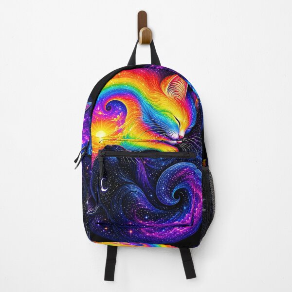 Item preview, ⚖️ PURRFECTLY BALANCED COLLECTION ⚖️ - RAINBOW & MIDNIGHT CATS v2 designed and sold by WheelieGdArt.