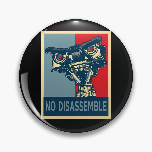 Item preview, Johnny 5 Robot Head In Red And Blue Poster designed and sold by Bidobad01.