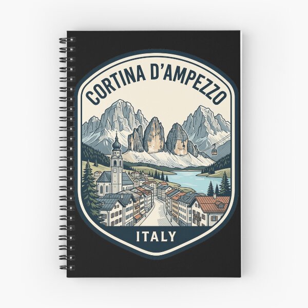 Item preview, Cortina d'Ampezzo Italy Dolomites Travel Badge designed and sold by k3rstman1.