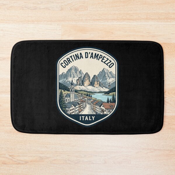 Item preview, Cortina d'Ampezzo Italy Dolomites Travel Badge designed and sold by k3rstman1.