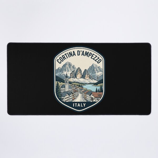 Item preview, Cortina d'Ampezzo Italy Dolomites Travel Badge designed and sold by k3rstman1.