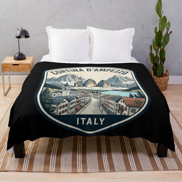 Item preview, Cortina d'Ampezzo Italy Dolomites Travel Badge designed and sold by k3rstman1.