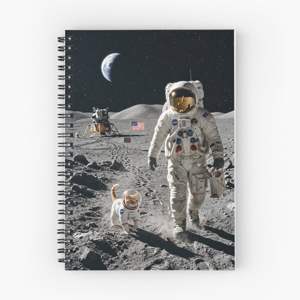 Artikelvorschau, Mit der Katze auf dem Mond spazieren gehen entworfen und verkauft von WiseBow.