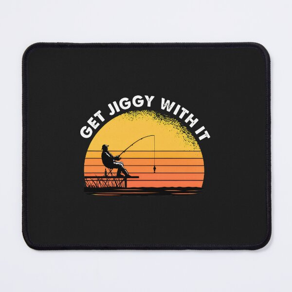 Item preview, Get Jiggy With It Fishing Sunset Retro Graphic designed and sold by mppjtungo.