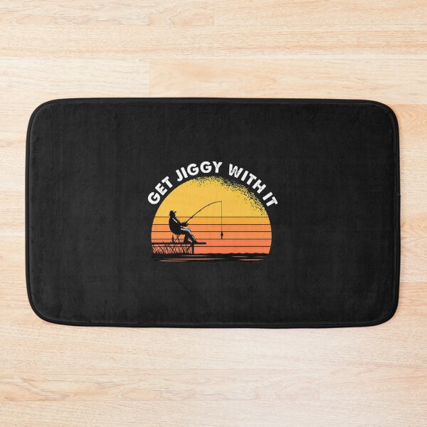 Item preview, Get Jiggy With It Fishing Sunset Retro Graphic designed and sold by mppjtungo.